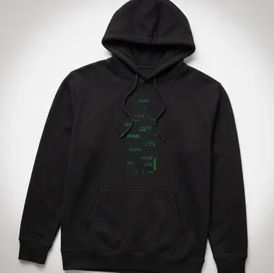 Anime-inspired design featuring a dynamic character illustration — printed on a unisex hoodie